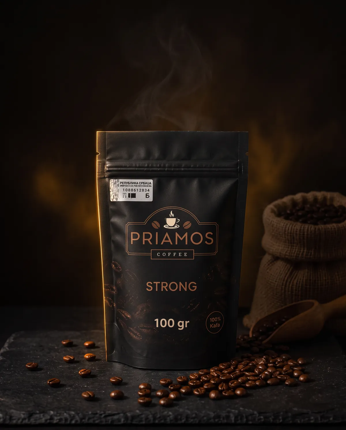Priamos Strong mlevena kafa 100g